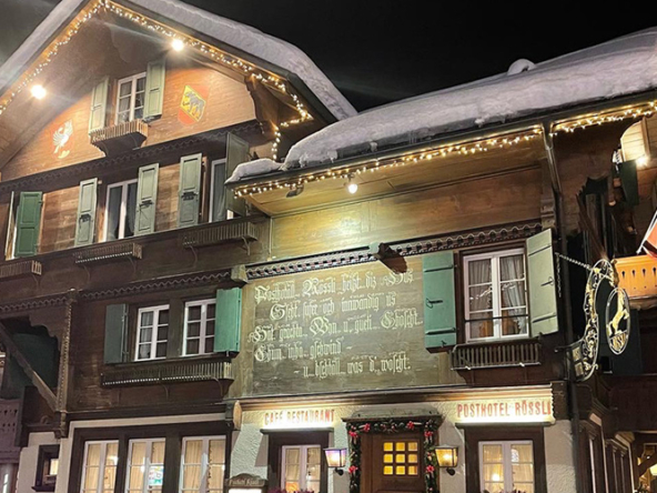 Gstaad Posthotel Rössli